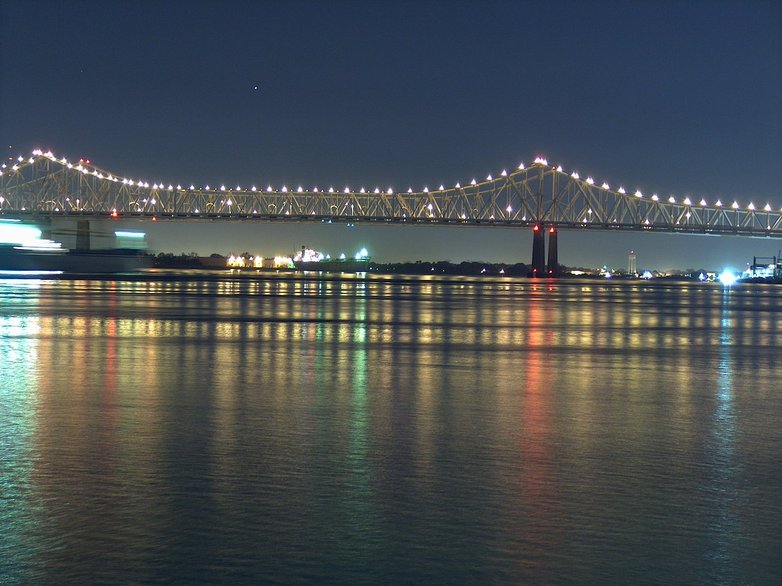 New Orleans, LA: Crescent City Connection aka Mississippi River Bridge