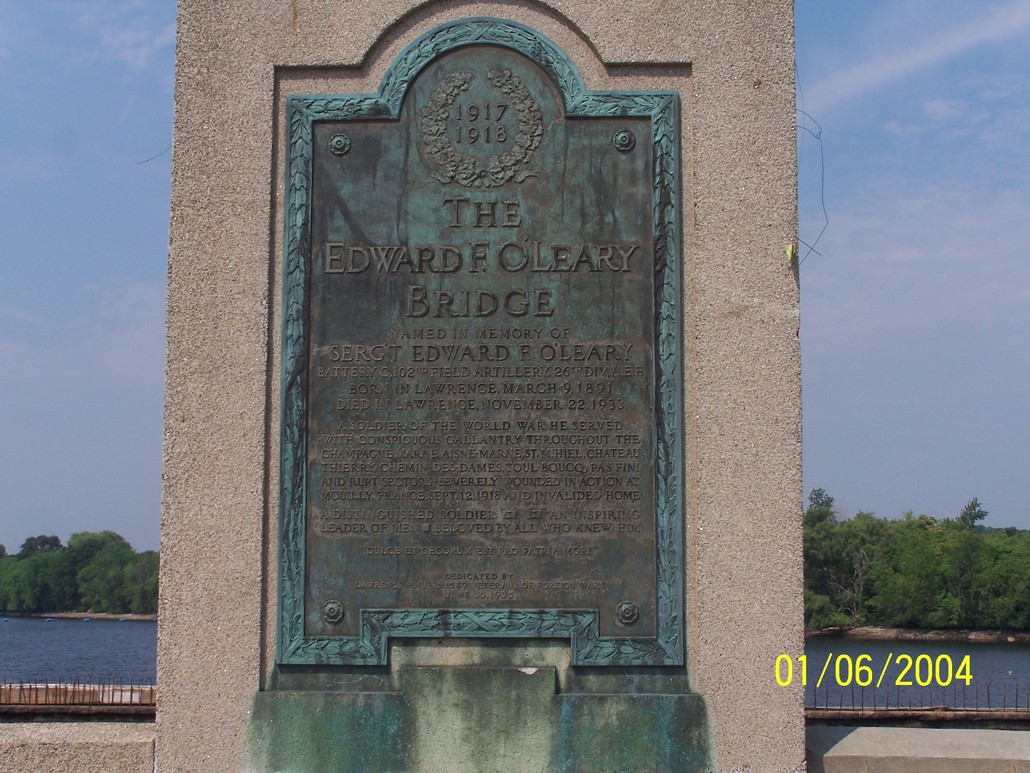 Lawrence, MA South Broadway bridgge near the moon light store photo