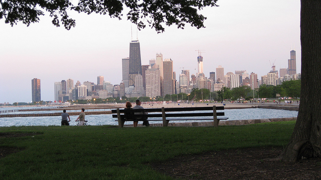 Chicago, IL: Lake Front Moment