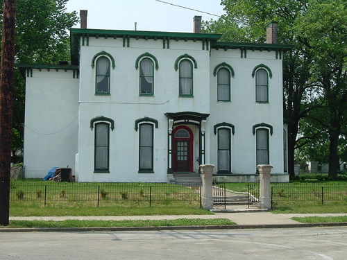 Louisville, KY: House of River Walk Trail in Portland (Built in 1863)