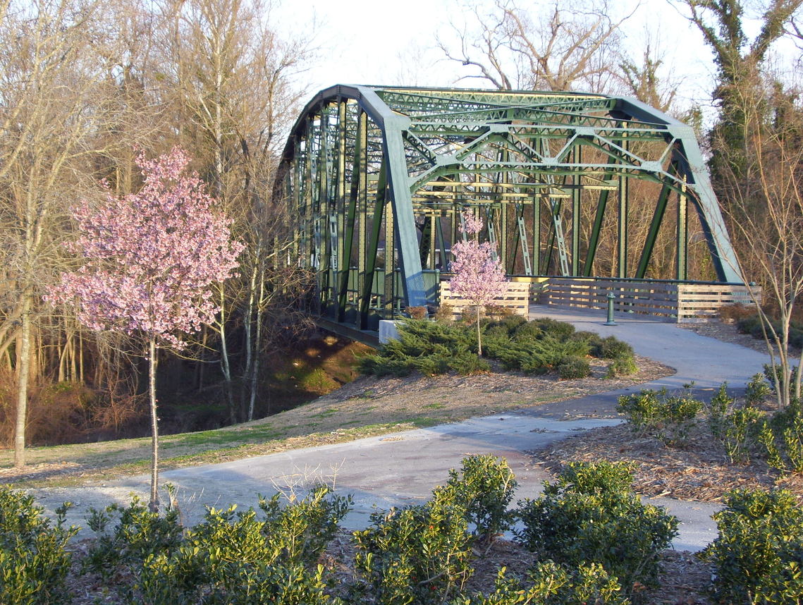Greenville, NC: Old Greene St. Bridge - Town Commons