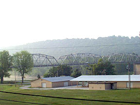 Forsyth, MO: Bridge and Shadow Rock Park, Forsyth, Mo