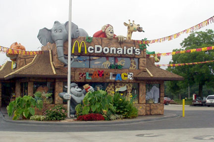 Dallas, TX: McDonalds near the Dallas Zoo