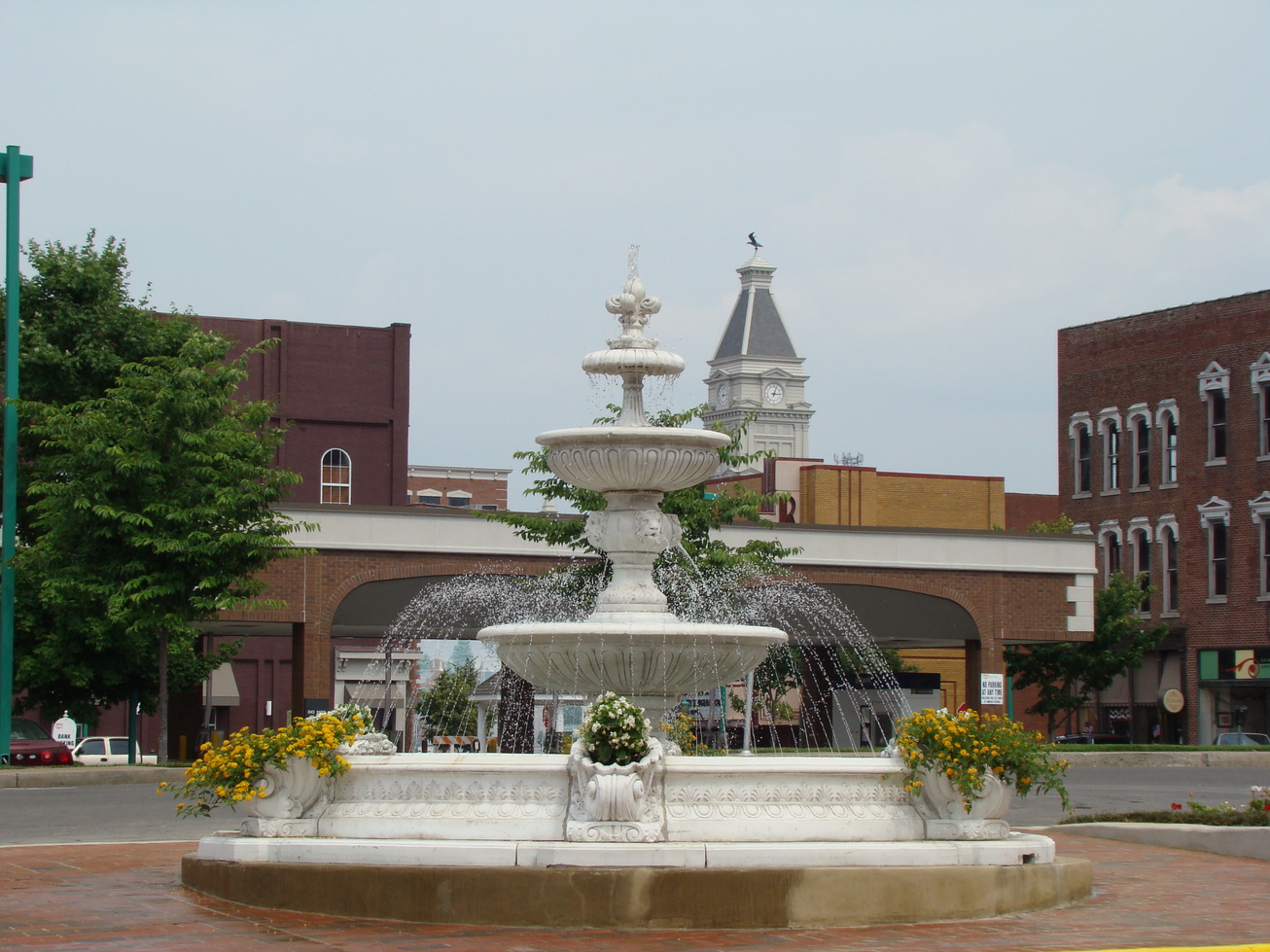 Clarksville, TN: Public Square Fountain