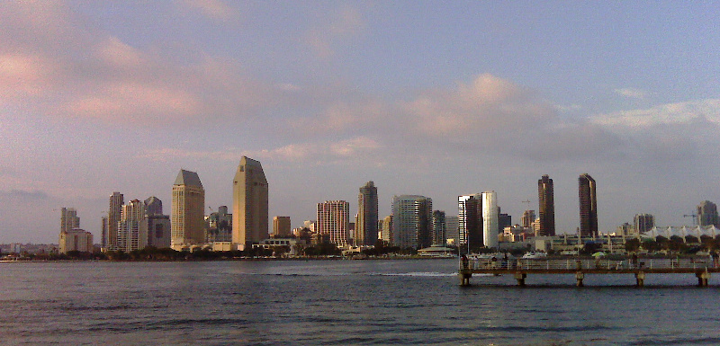 San Diego, CA: San Diego from Coronado island