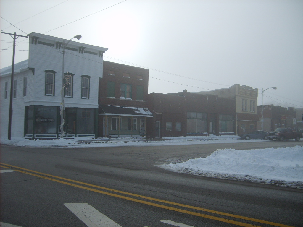 Piper City, IL: The "General Store" Antiques on "Main Street" in Downtown Piper City - Winter 2007