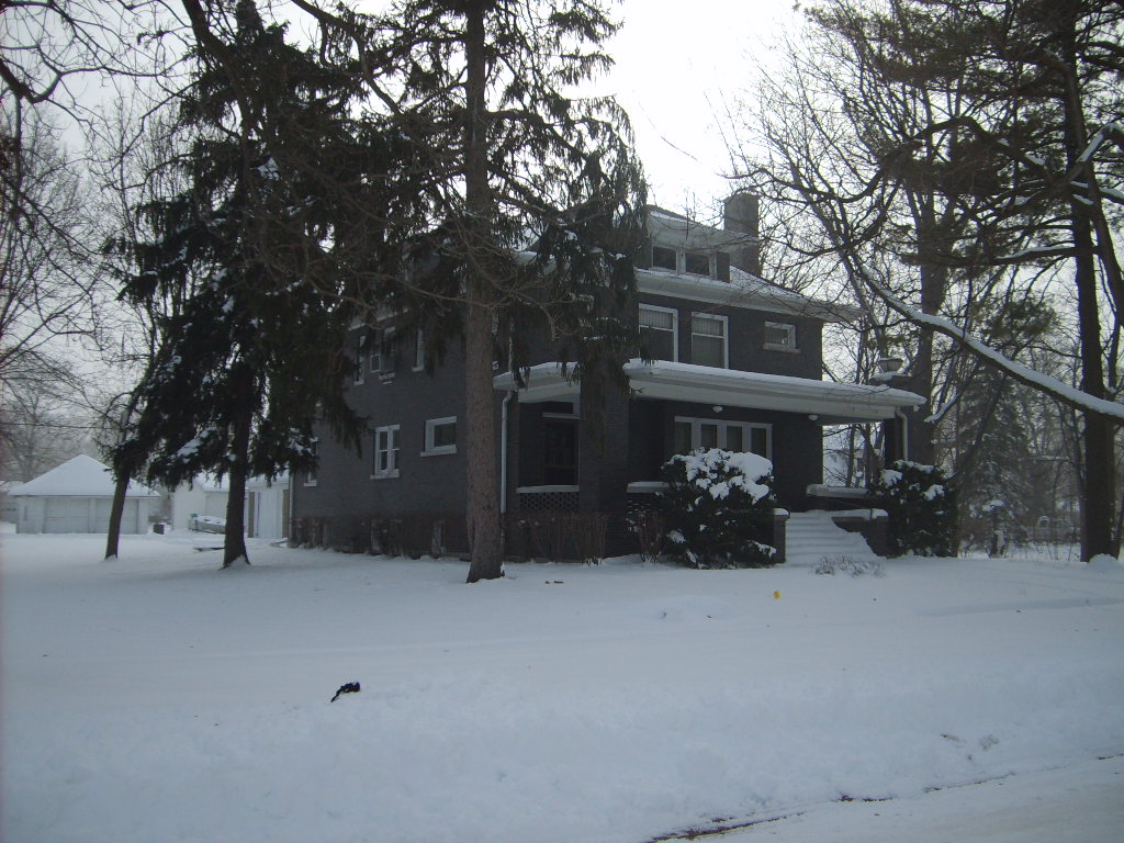 Piper City, IL: The Funeral Home in Piper City - Winter 2007