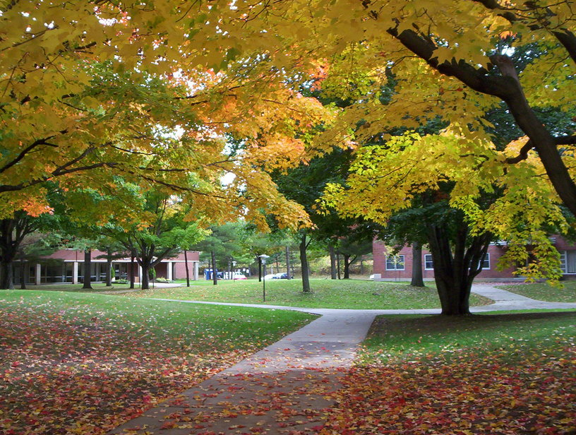Brockport, NY Fall SUNY Brockport's campus photo, picture, image