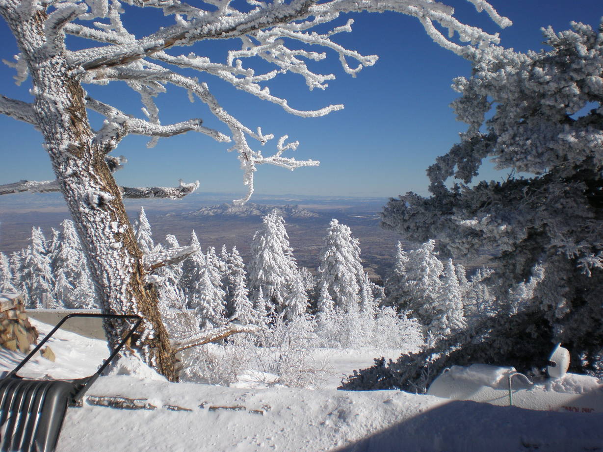 Cedar Crest, NM : winter in the sandias photo, picture, image (New ...