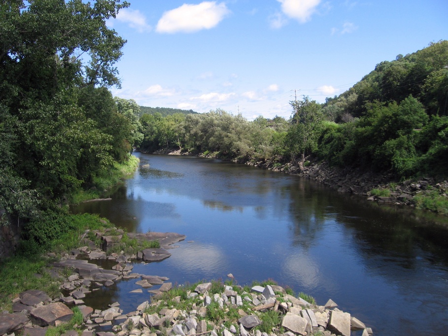 Little Falls, NY: The Mohawk River