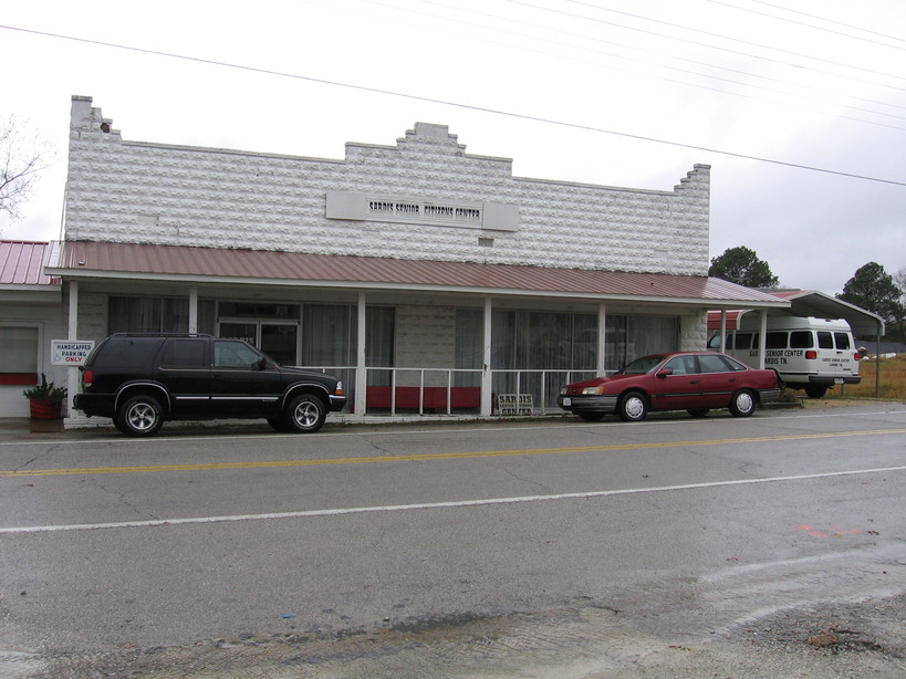 Sardis, TN: Senior Citizen's Building. Former ShermanJohnson'sStore