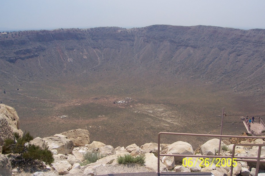 Winslow, AZ: Meteor Crater Arizona
