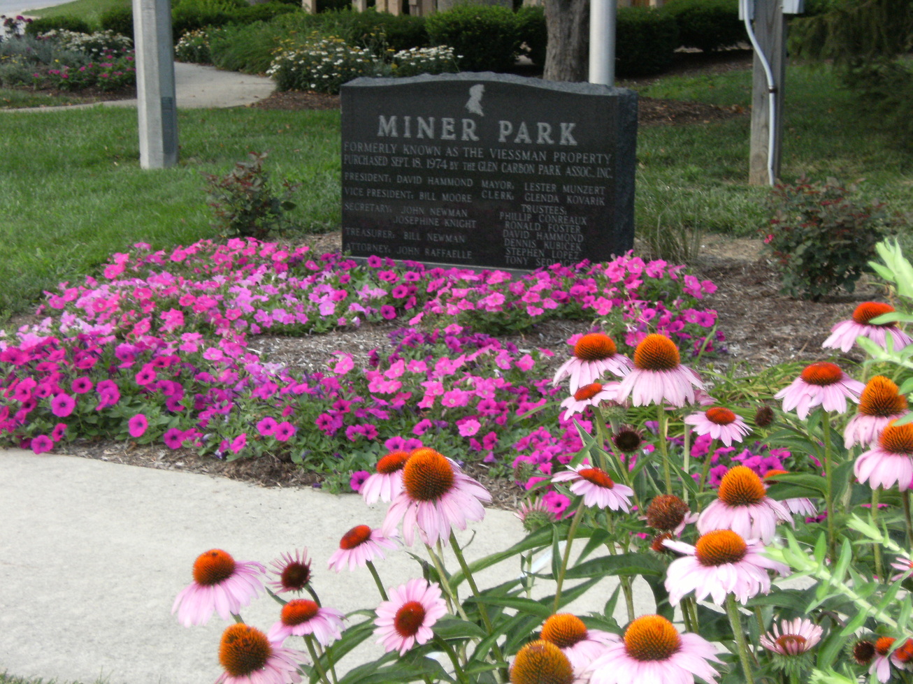 Glen Carbon, IL: Miner Park in Glen Carbon, Illinois