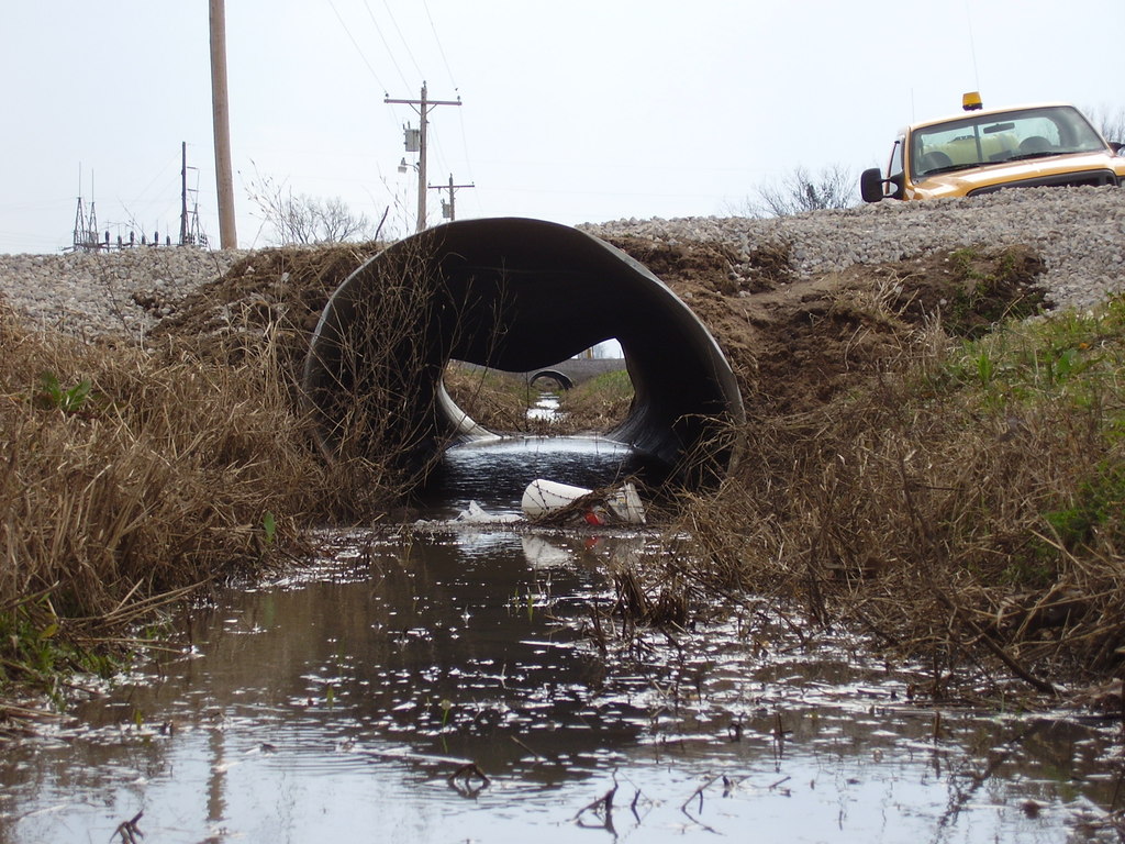 Steele, MO Picture on C hwy of a culvert photo, picture, image