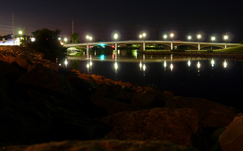 Cheboygan, MI: Cheboygan's New Bridge Over the Cheboygan River