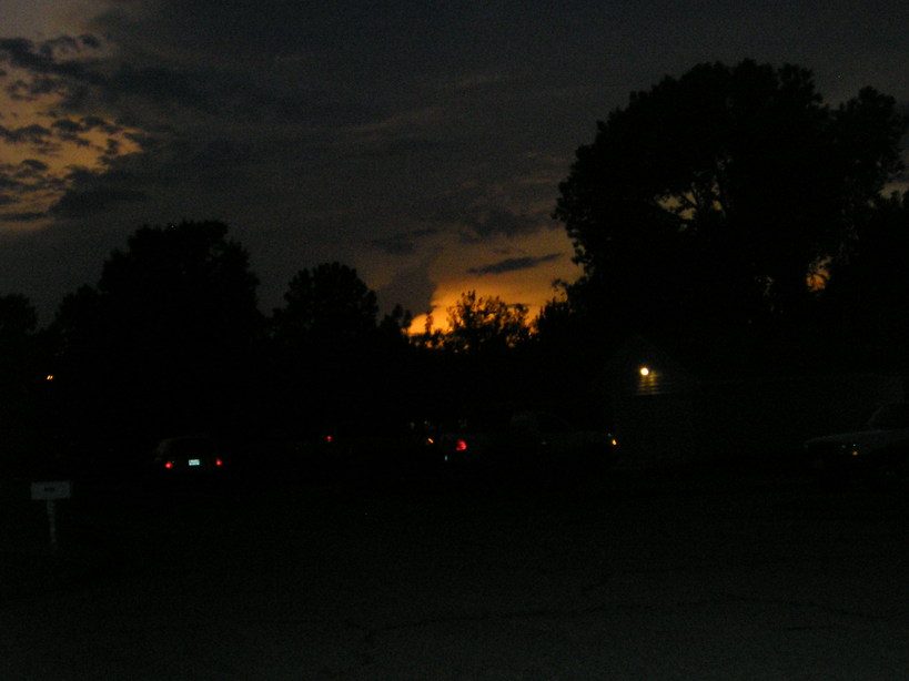 Edmond, OK: Sunset 8-18-08