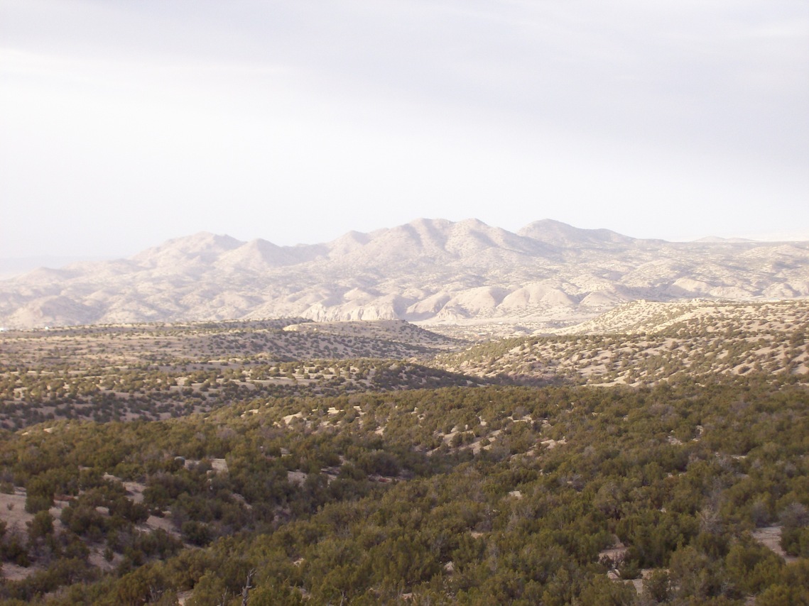 Los Cerrillos, NM : Los Cerrillos from Cedar Mountain photo, picture ...