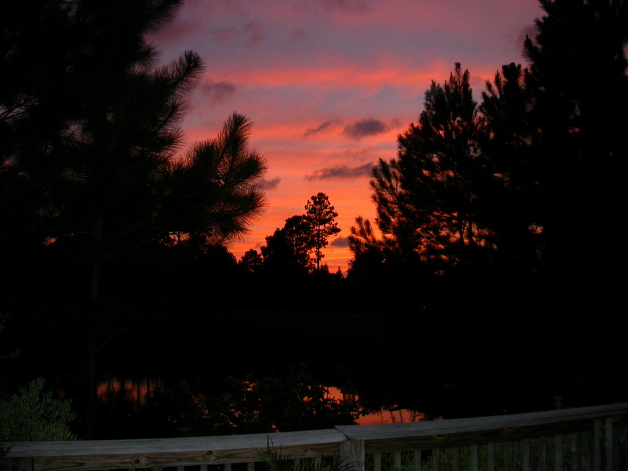 Leland, NC: Sunset in Leland, NC