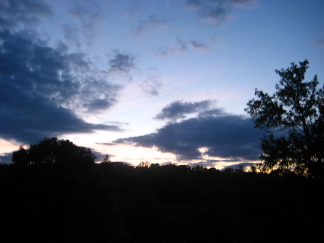 Thornwood, NY: Sunset Over Thornwood