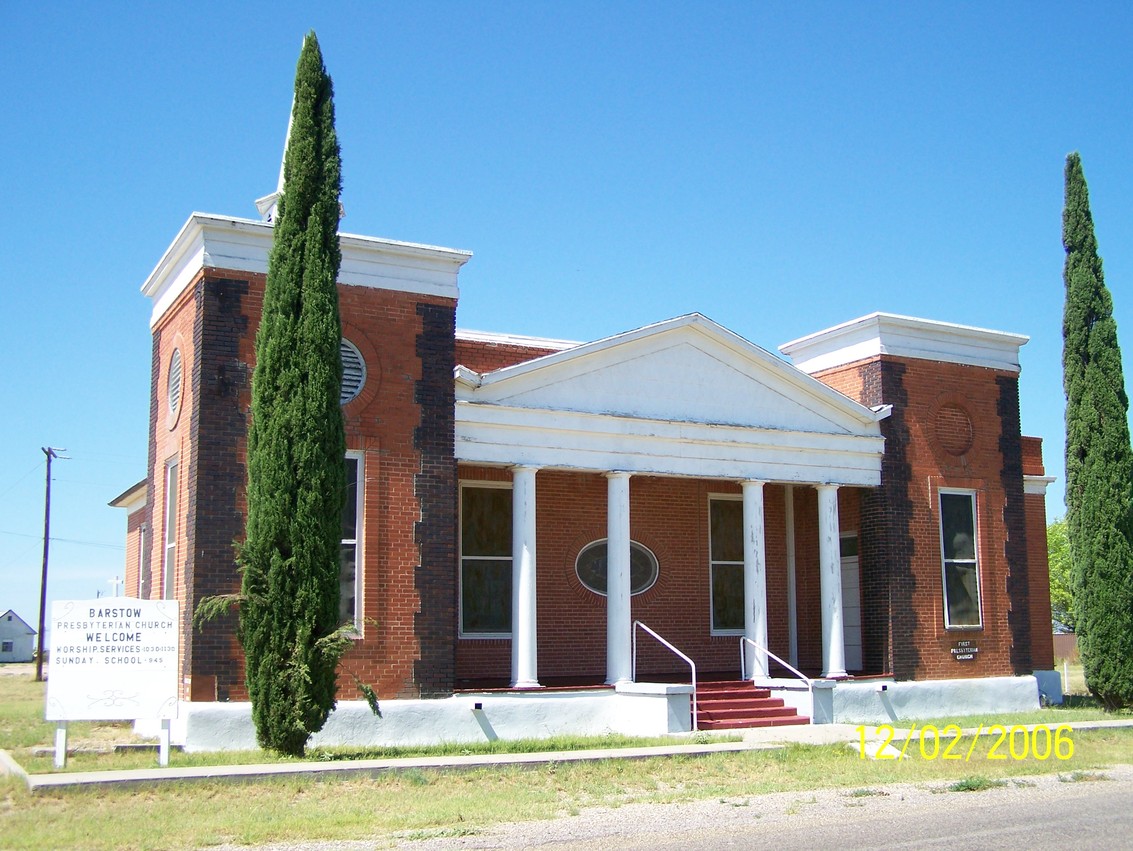 Barstow, TX: Presbyterian Church