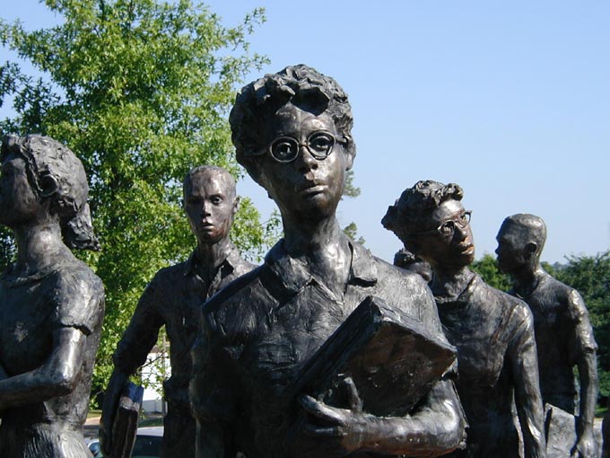 Little Rock, AR: Little Rock Nine Civil Rights Memorial