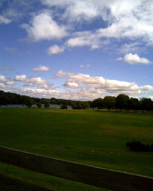 Scotia, NY: Overlooking Collins Park with Collins Lake in the background