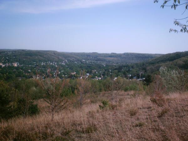 Clearfield, PA: Looking out over Clearfield