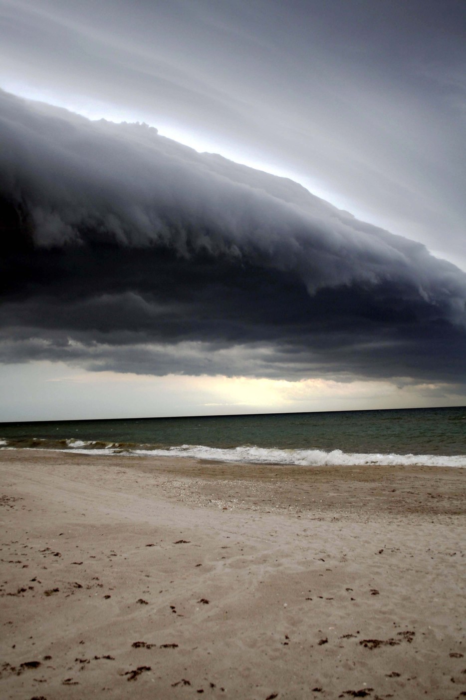 Indialantic, FL: Summer storm rolling into Indialantic Fl.