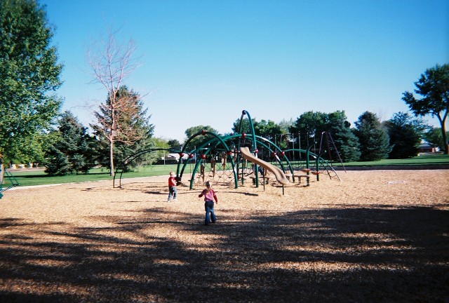 Riverton, WY: Riverton City Park in September