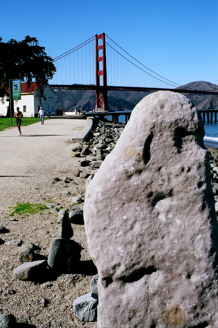 San Francisco, CA: San Francisco Rock Sculpture