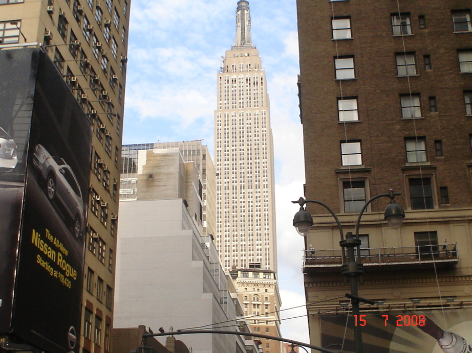 New York, NY: The Empire State Building from the Madison Square Garden