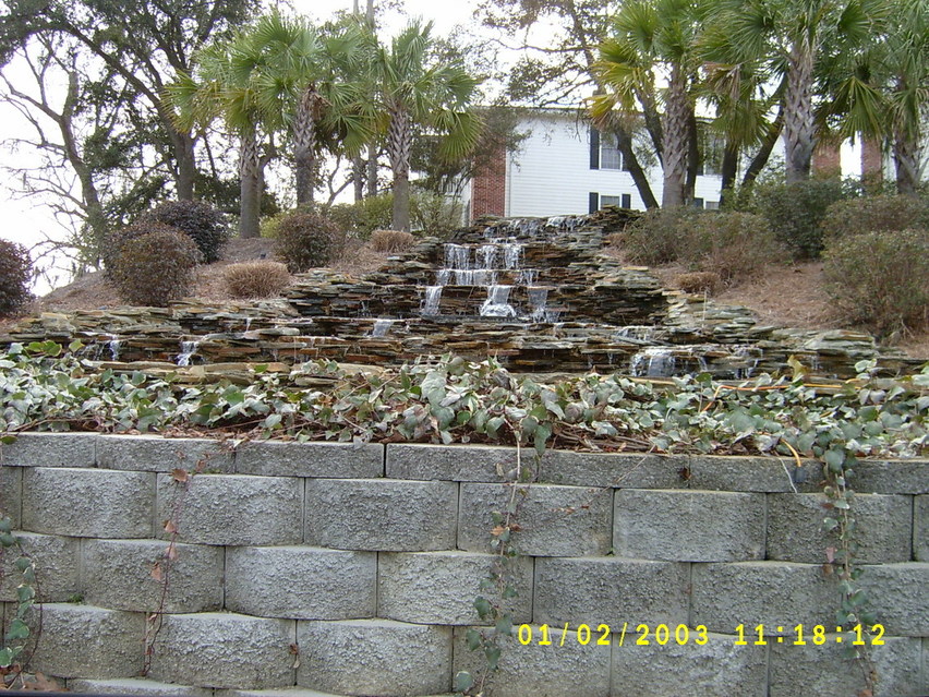 Sumter, SC: WATERFALL AT POCATALICO GOLF RESORT HWY 15 SOUTH