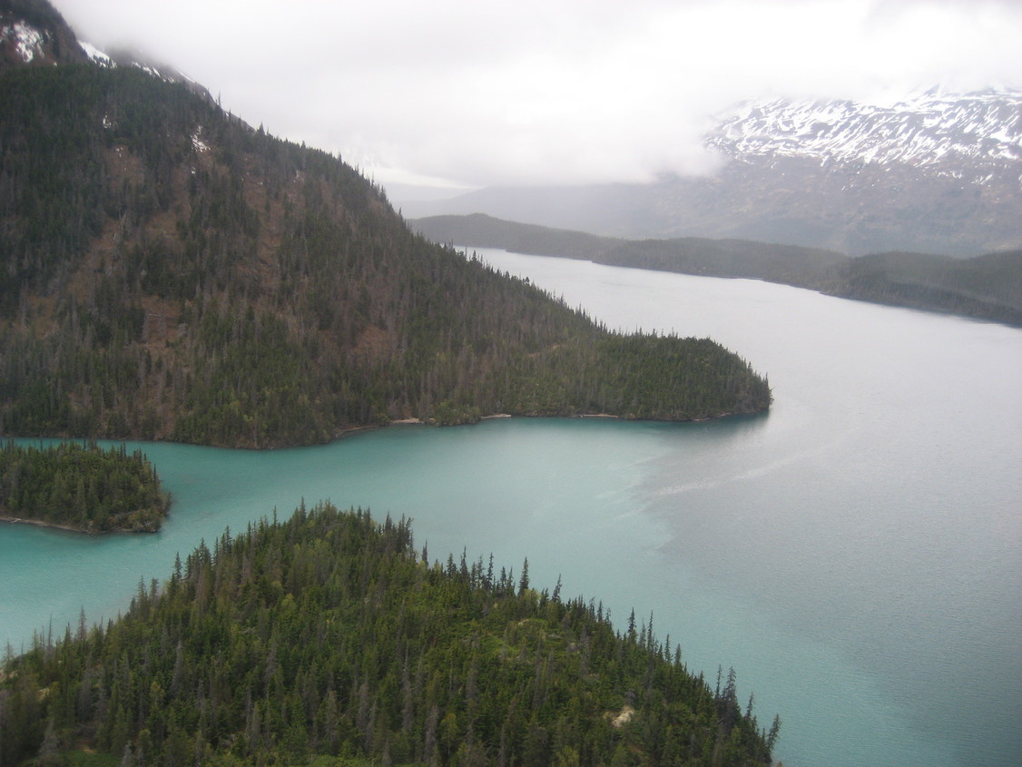 Moose Pass, AK: Lakes 10 minutes from Moose Pass(taking float training)