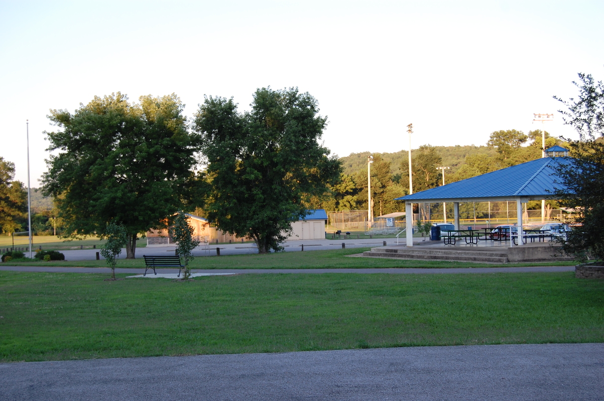 Yellville, AR The beautiful city park in Yellville, AR photo, picture