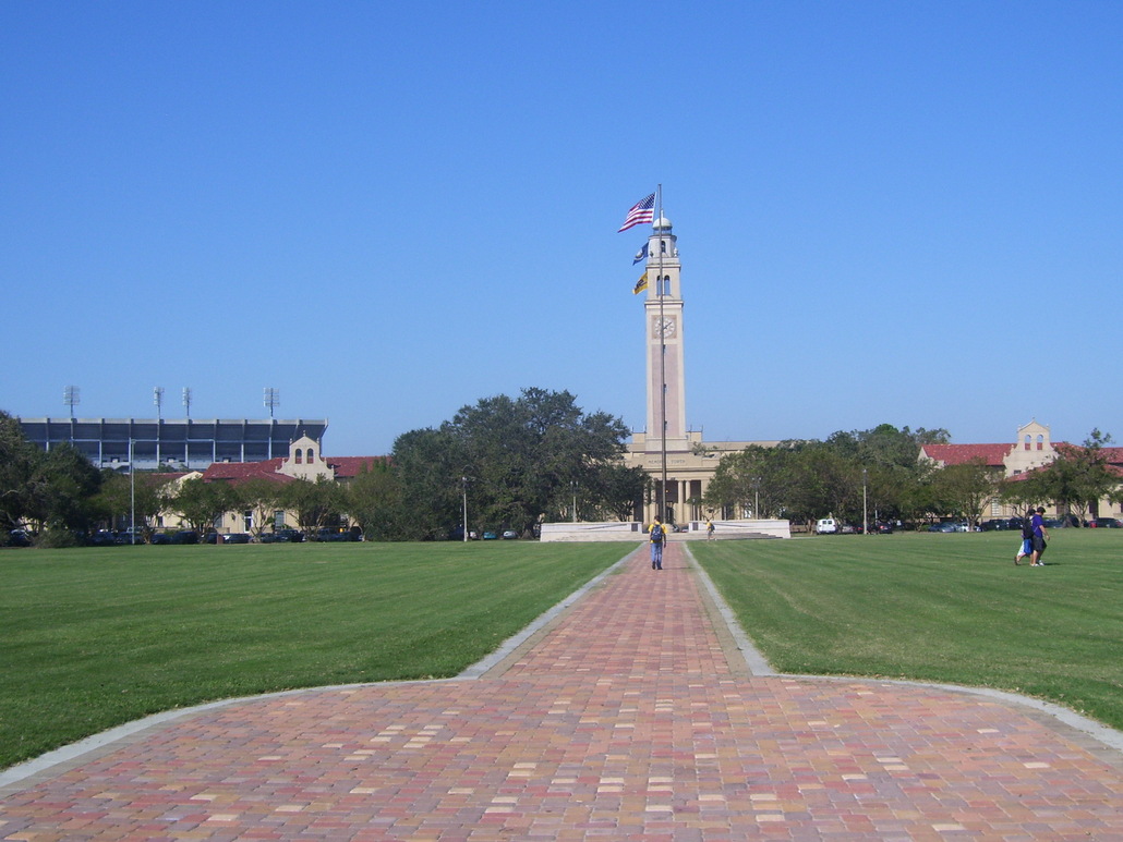 Baton Rouge, LA: The most beautiful college campus in the US