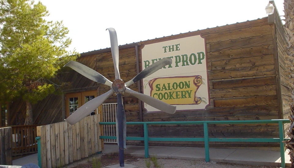 Eloy, AZ: The Bent Prop Restaurant in Eloy