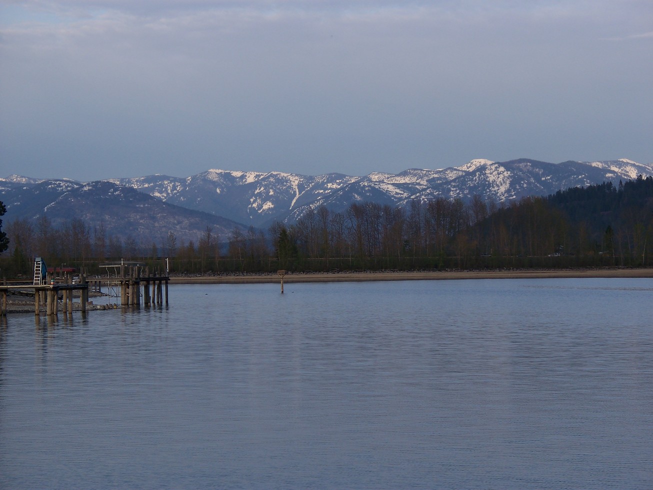 Sandpoint, ID: View from 3rd Ave Pier