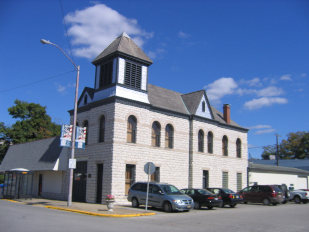 Spencer, IN: Old Town Hall and Fire Station, Spencer, Indiana