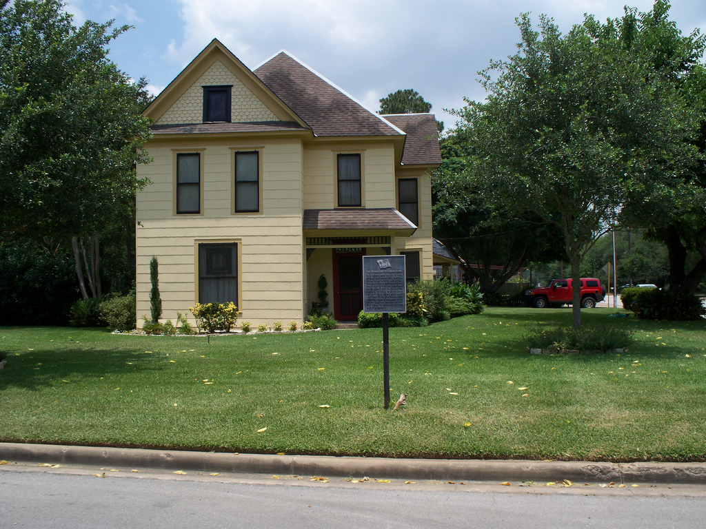 Katy, TX: Morrison-Freeman home located on 5th Street