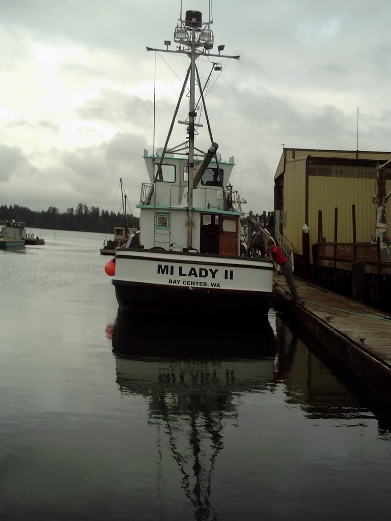 Bay Center, WA Bay Center sunset photo, picture, image (Washington