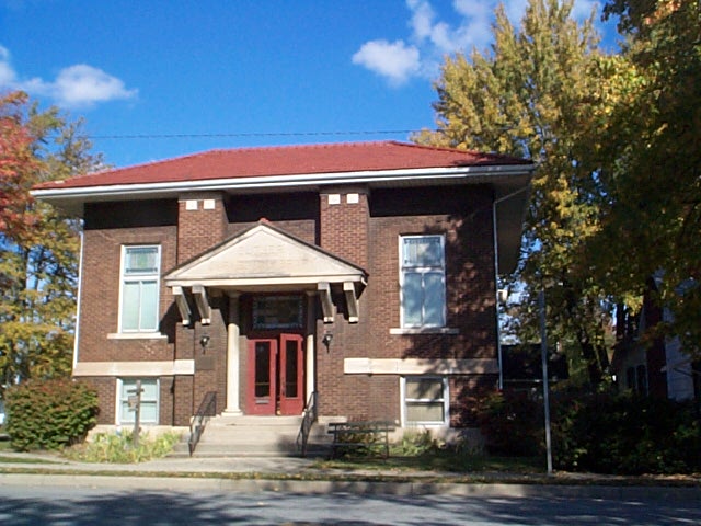 Butler, IN: Dekalb County Historical Museum Est. 1965, Former Carnegie Library 1915