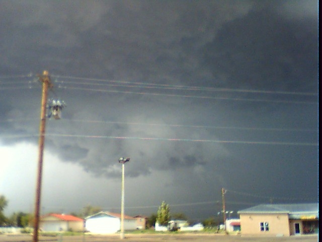 Belen, NM: Tornado forming