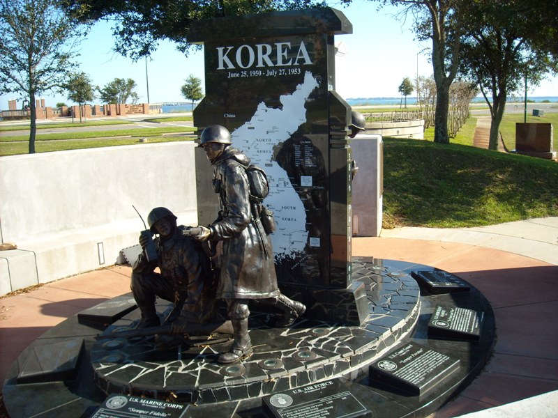 Pensacola, FL: Korea Memorial at Veteran's Memorial Park