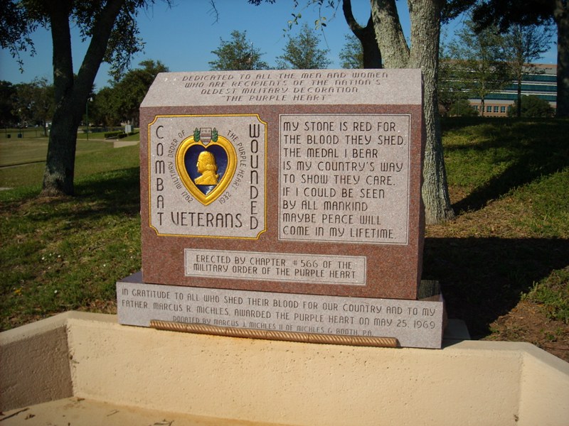 Pensacola, FL: Purple Heart Memorial at Veteran's Memorial Park