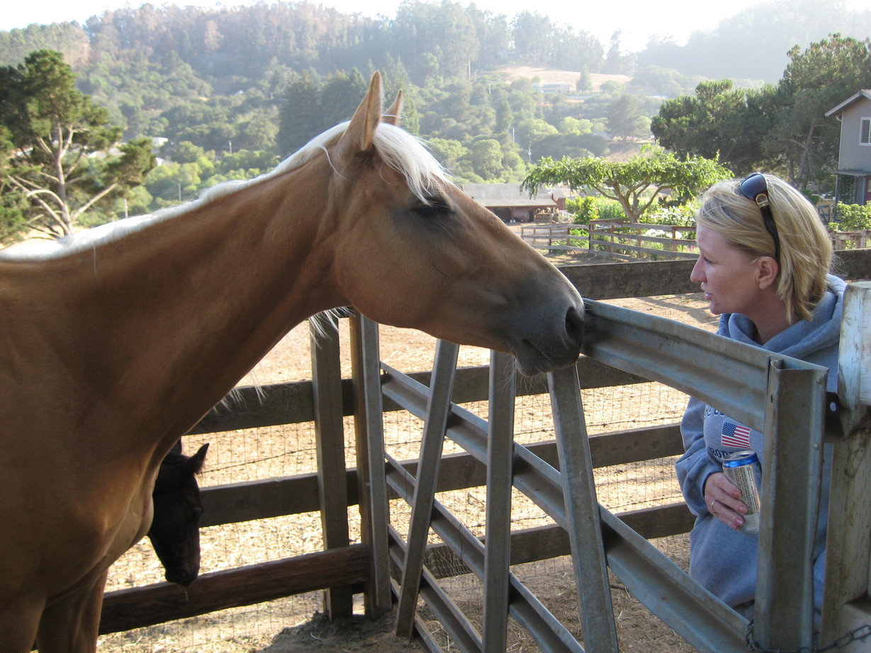 Aptos Hills-Larkin Valley, CA: "Of course I would share my peppermints,NO you cannot have my beverage."