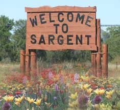 Sargent, NE: Sargent Sign Restored by the Chamber of Commerce