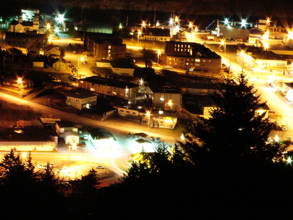 Kodiak, AK: Kodiak at night