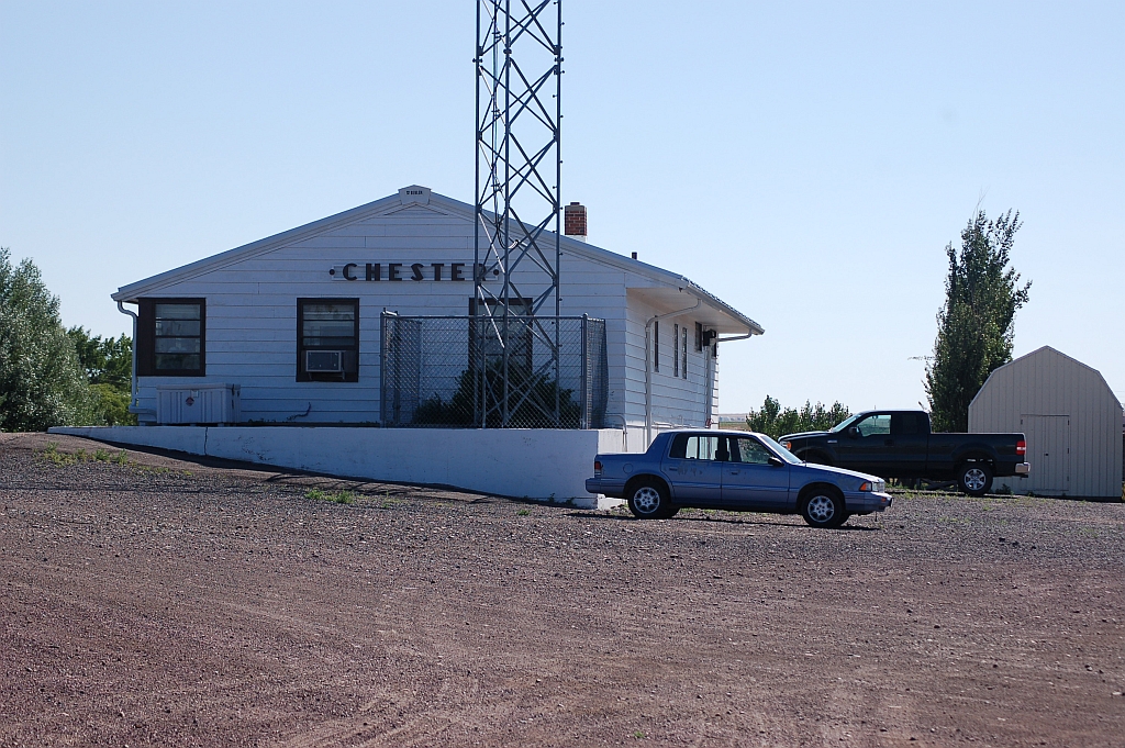 Chester, MT BNSF Chester Depot photo, picture, image (Montana) at