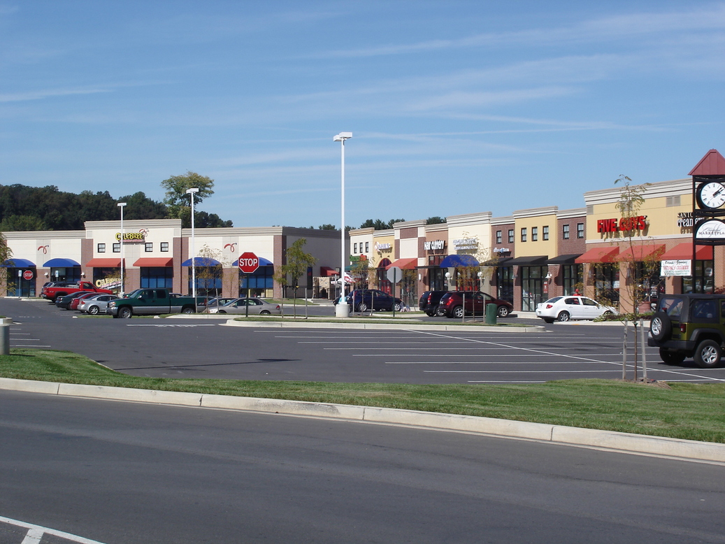 Manchester, MD: A new shopping center recently built in Manchester