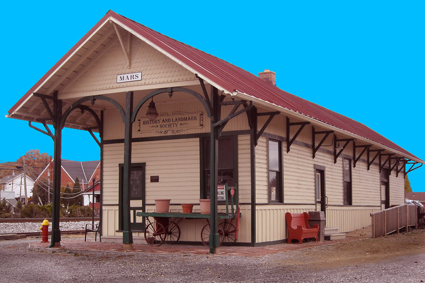 Mars, PA: Mars Railroad Station